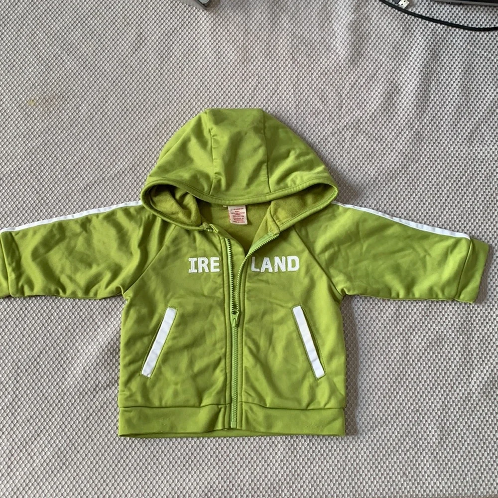 Ireland Toddler Hoodie Jacket